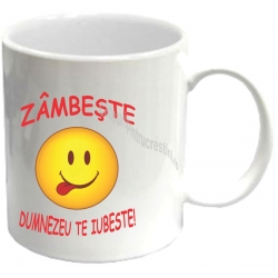 Cana smile face, Zambeste, Dumnezeu te iubeste!